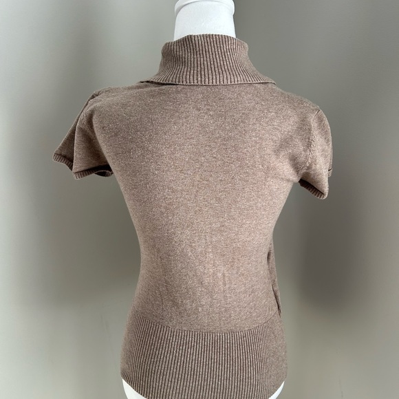 BCX Sweater For Women’s Beige Color Size L Cross Neck - Picture 3 of 6